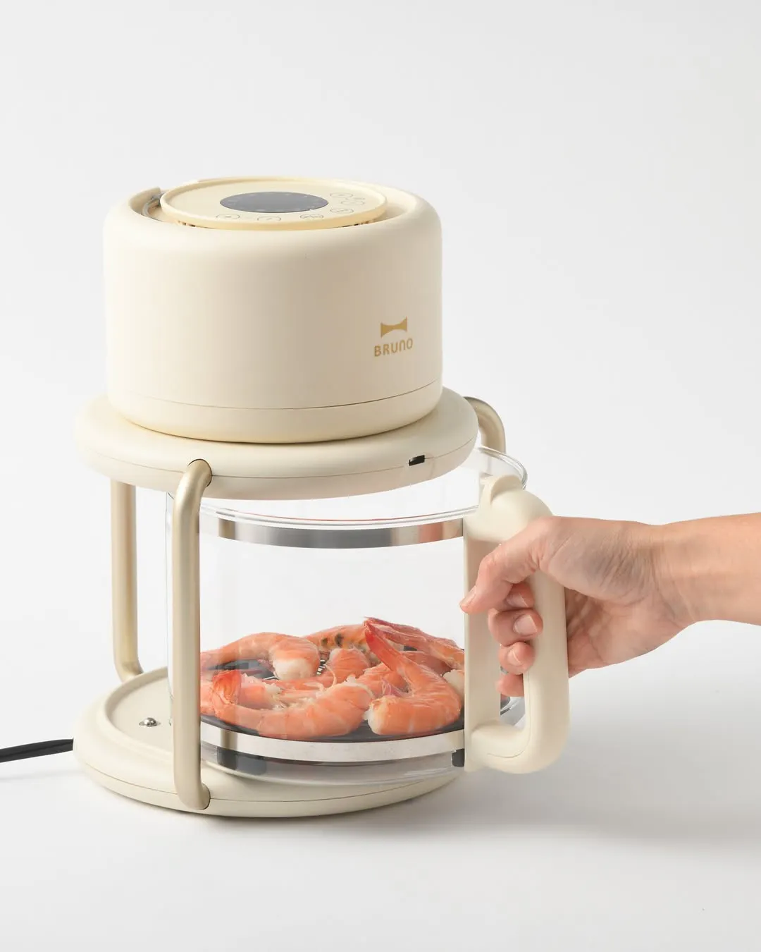 BRUNO Glass Air Fryer - Ivory, BRUNO Kitchen & Household
