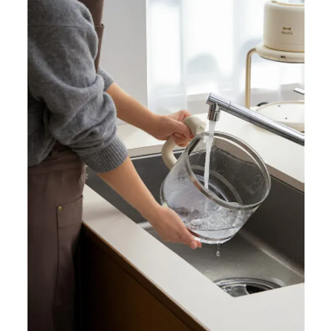 BRUNO Glass Air Fryer - Ivory - 10