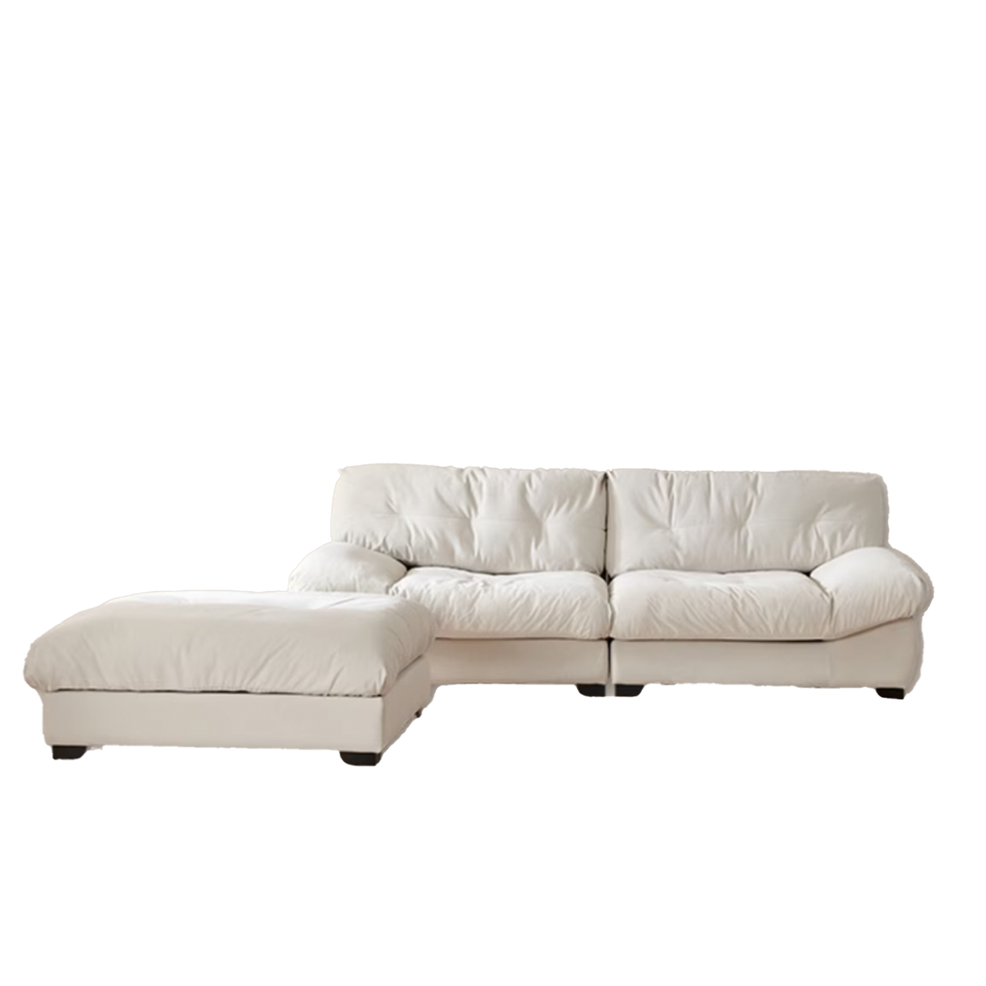 Maya 3 Seater Lounge Sofa with Ottoman (Pet Friendly)