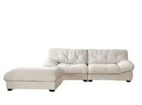 Maya 3 Seater Lounge Sofa with Ottoman (Pet Friendly)