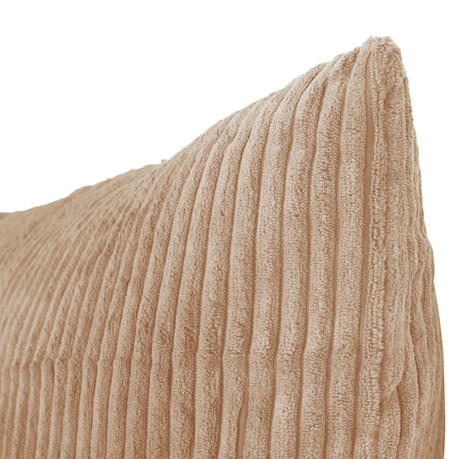 Emeri Large Corduroy Cushion - Camel - 1