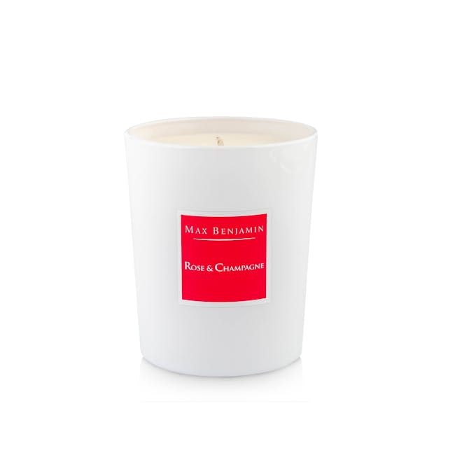 Max Benjamin Classic Candle 190g - Rose and Champagne - 2