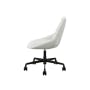 Maddy Mid Back Office Chair - Snow - 2