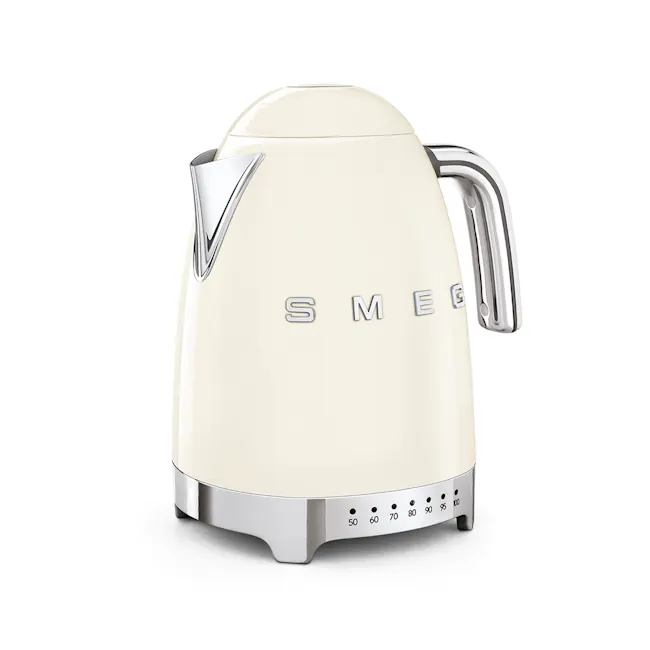 Smeg 1.7L Variable Temperature Kettle - Cream - 2