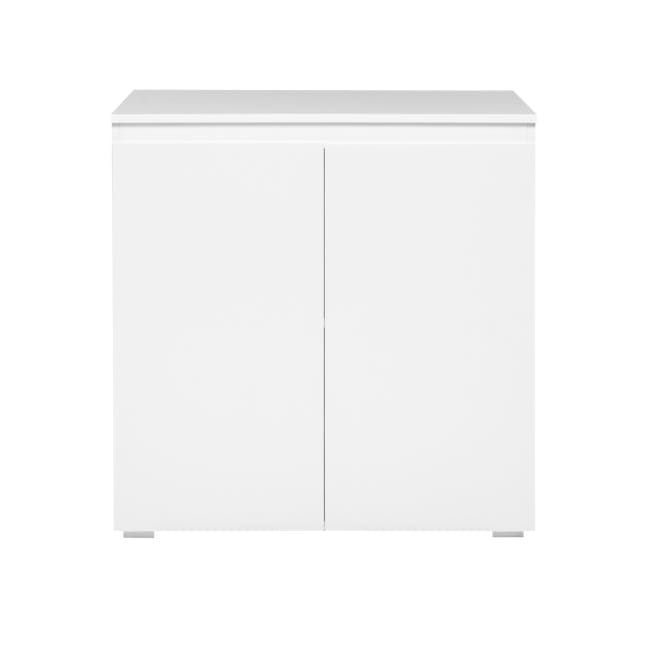 Erika 2-Door Cabinet - White - 0