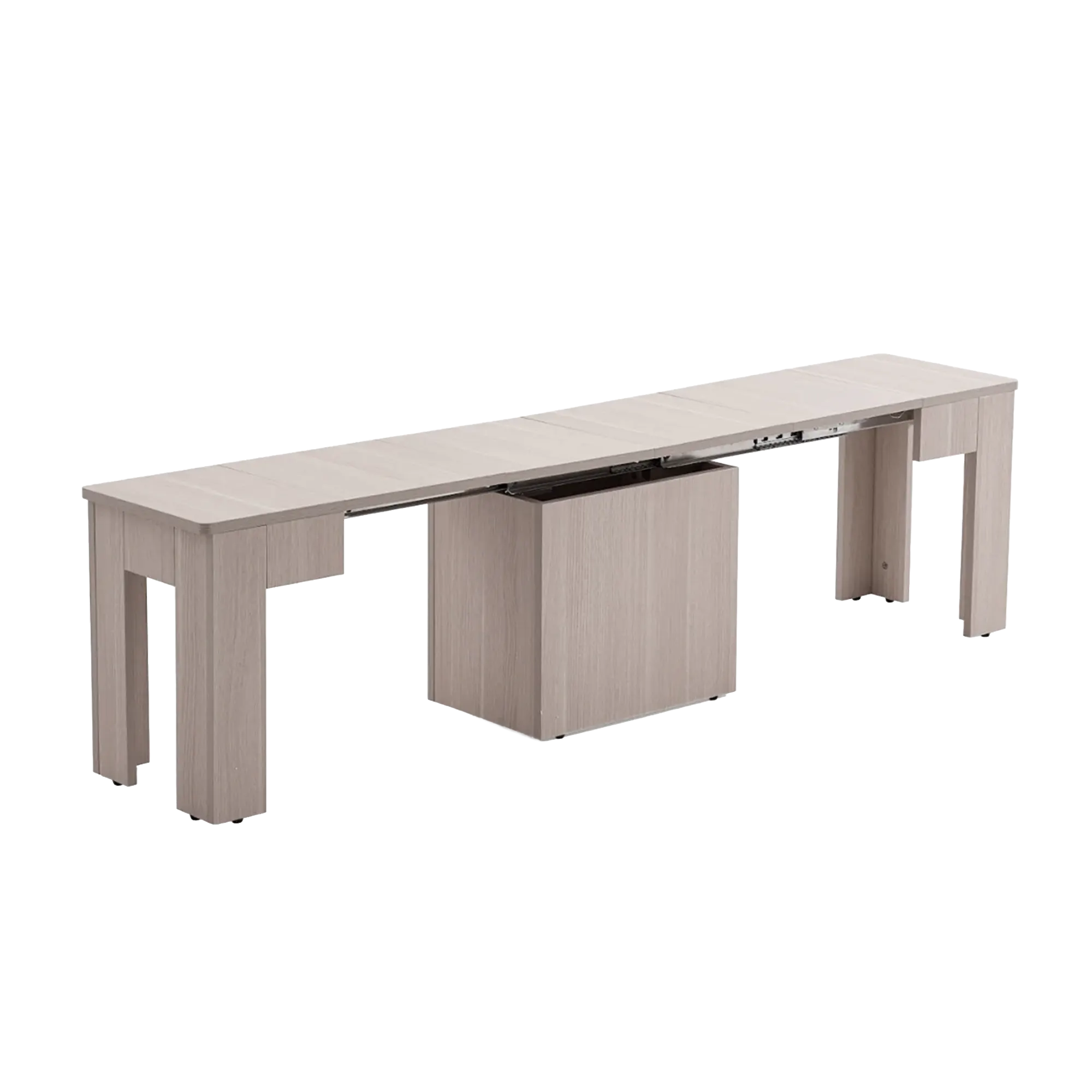 Flexi-Table Extendable Dining Bench 0.5m-1.8m - Lavender