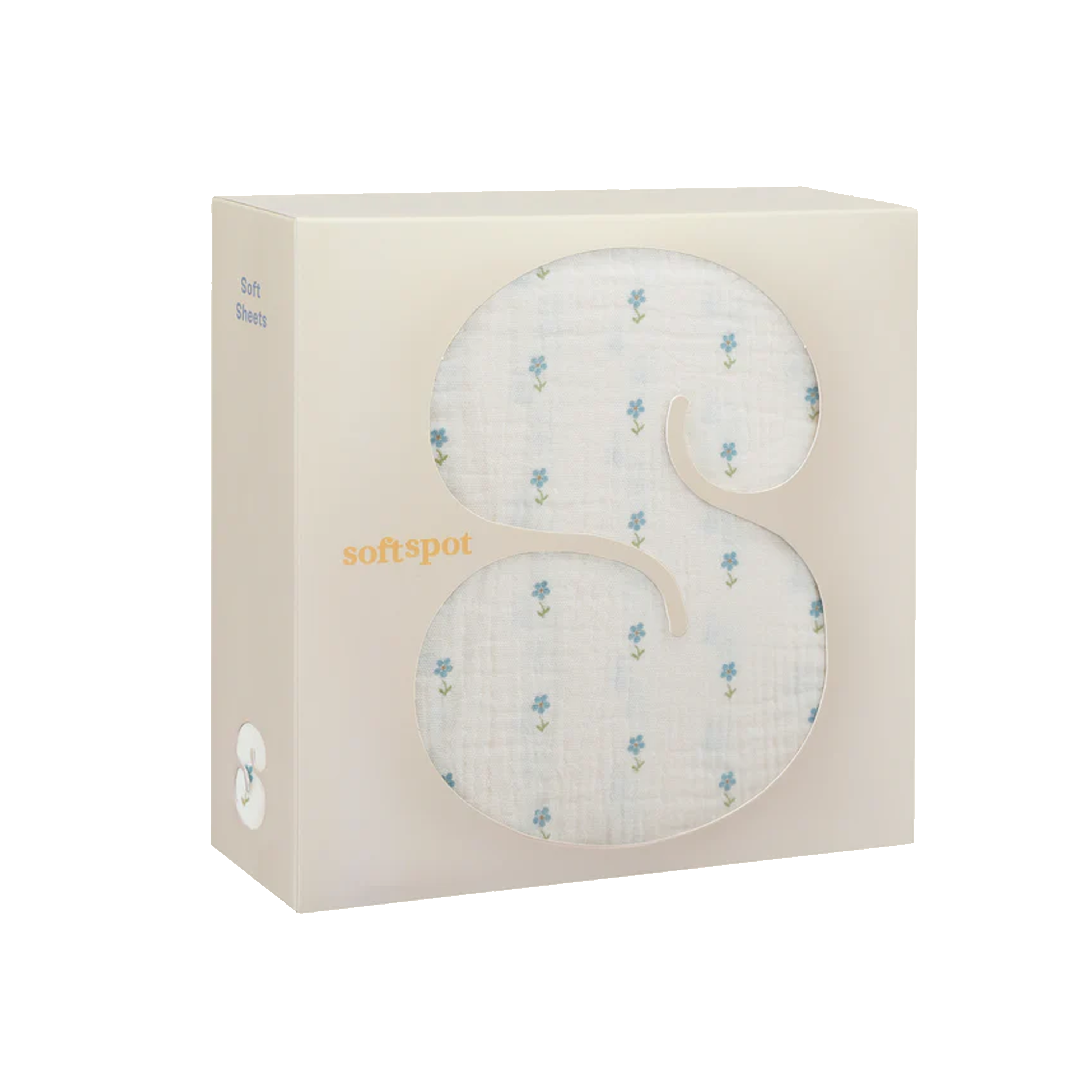 Soft Spot Soft Crib Sheet - Periwinkle - Image 1
