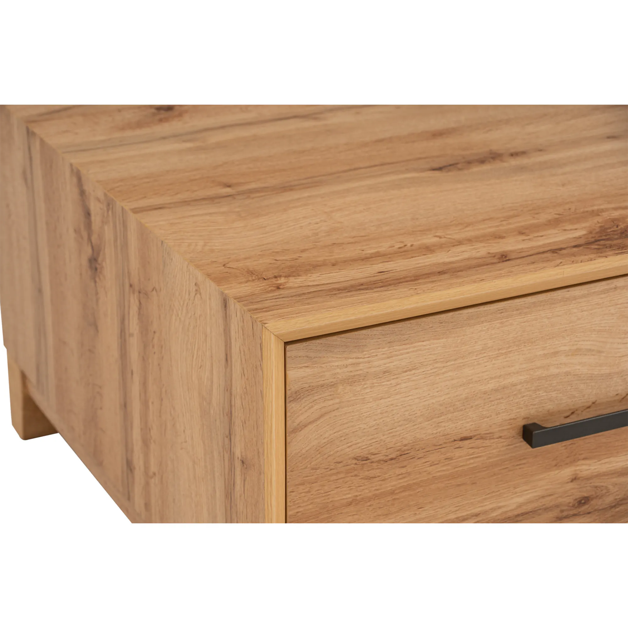 Oregon Coffee Table 1.2m - 10 - Wooden side table with natural finish, minimalist design, rectangular shape, light wood