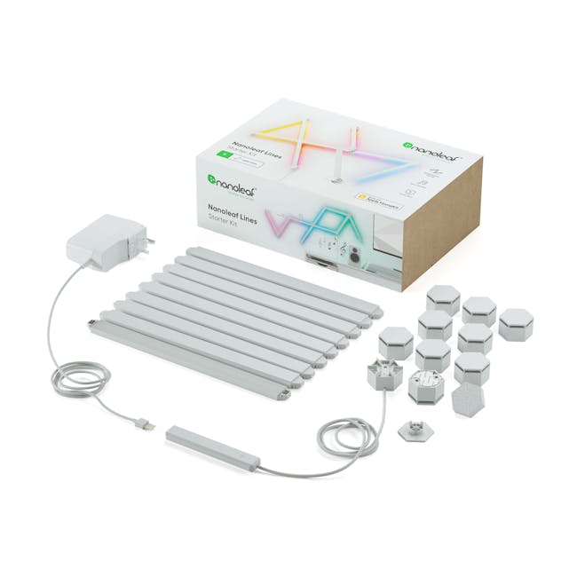 Nanoleaf Lines Smart Light Smarter Kit (9 Lines) - 0