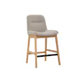 Amara Counter Chair - Oak, Beige