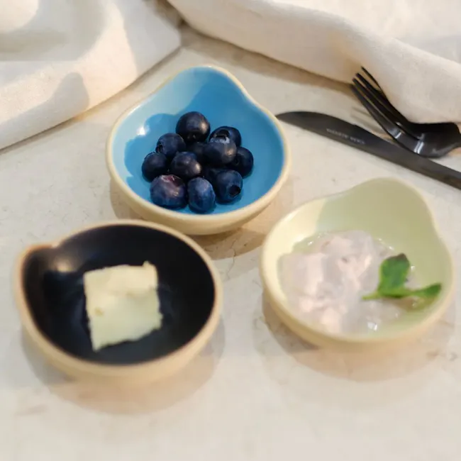 Wabi Dip Bowl - Buttercup (3 Pcs) - 2