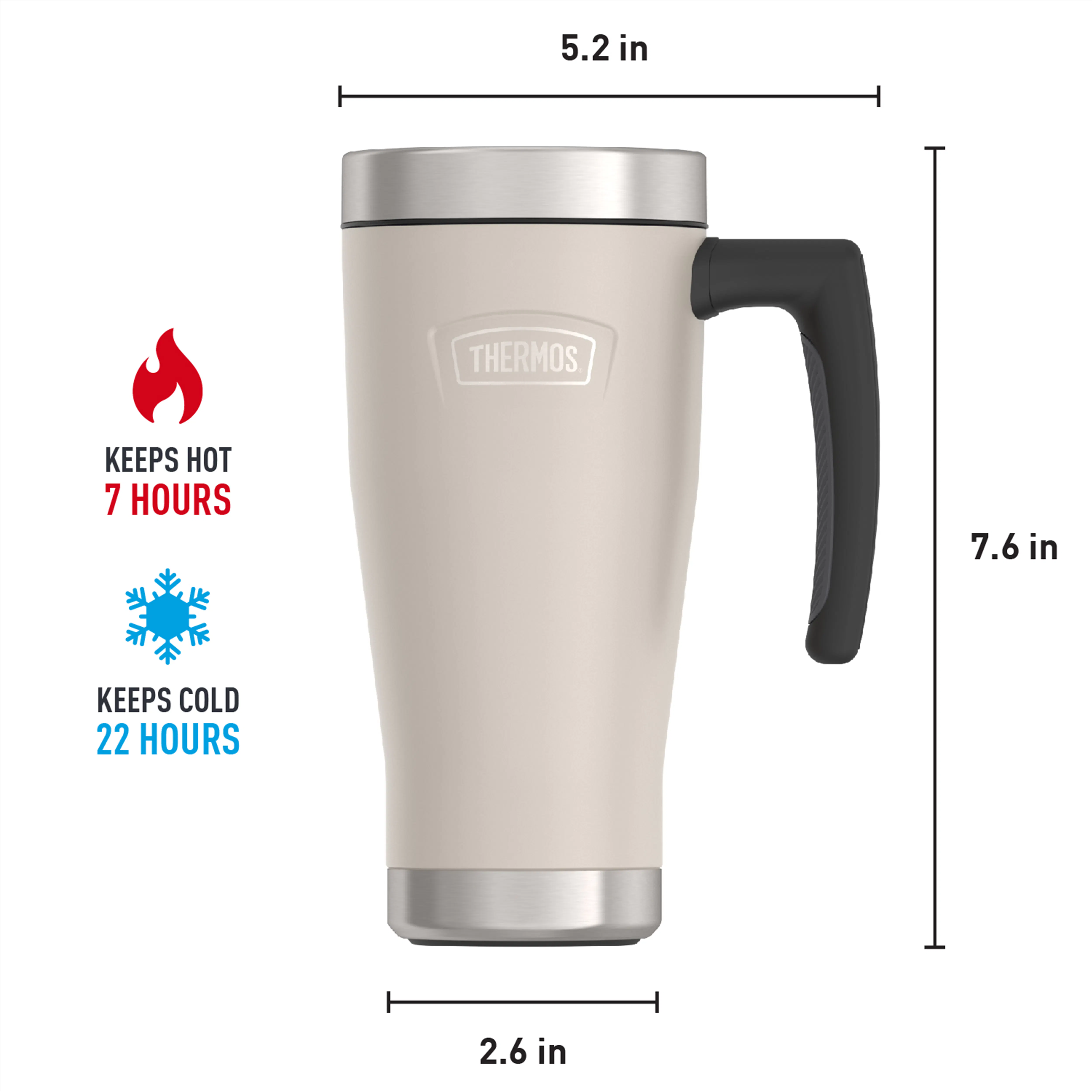 Thermos® ICON™ 470ml Mug (IS1002) - Granite - 9