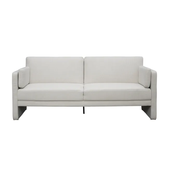 Landon 3 Seater Sofa Bed - Ivory - 1