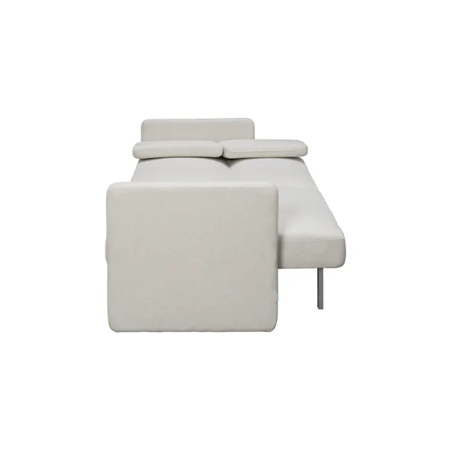 Landon 3 Seater Sofa Bed - Ivory - 7