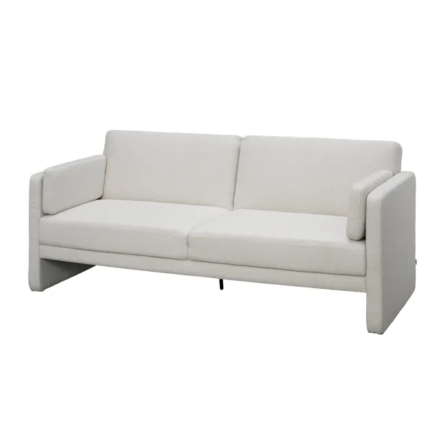 Landon 3 Seater Sofa Bed - Ivory - 12