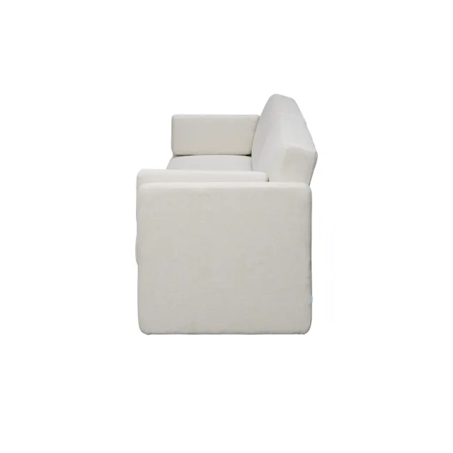 Landon 3 Seater Sofa Bed - Ivory - 10