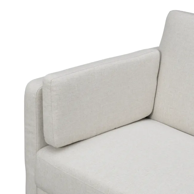 Landon 3 Seater Sofa Bed - Ivory - 16