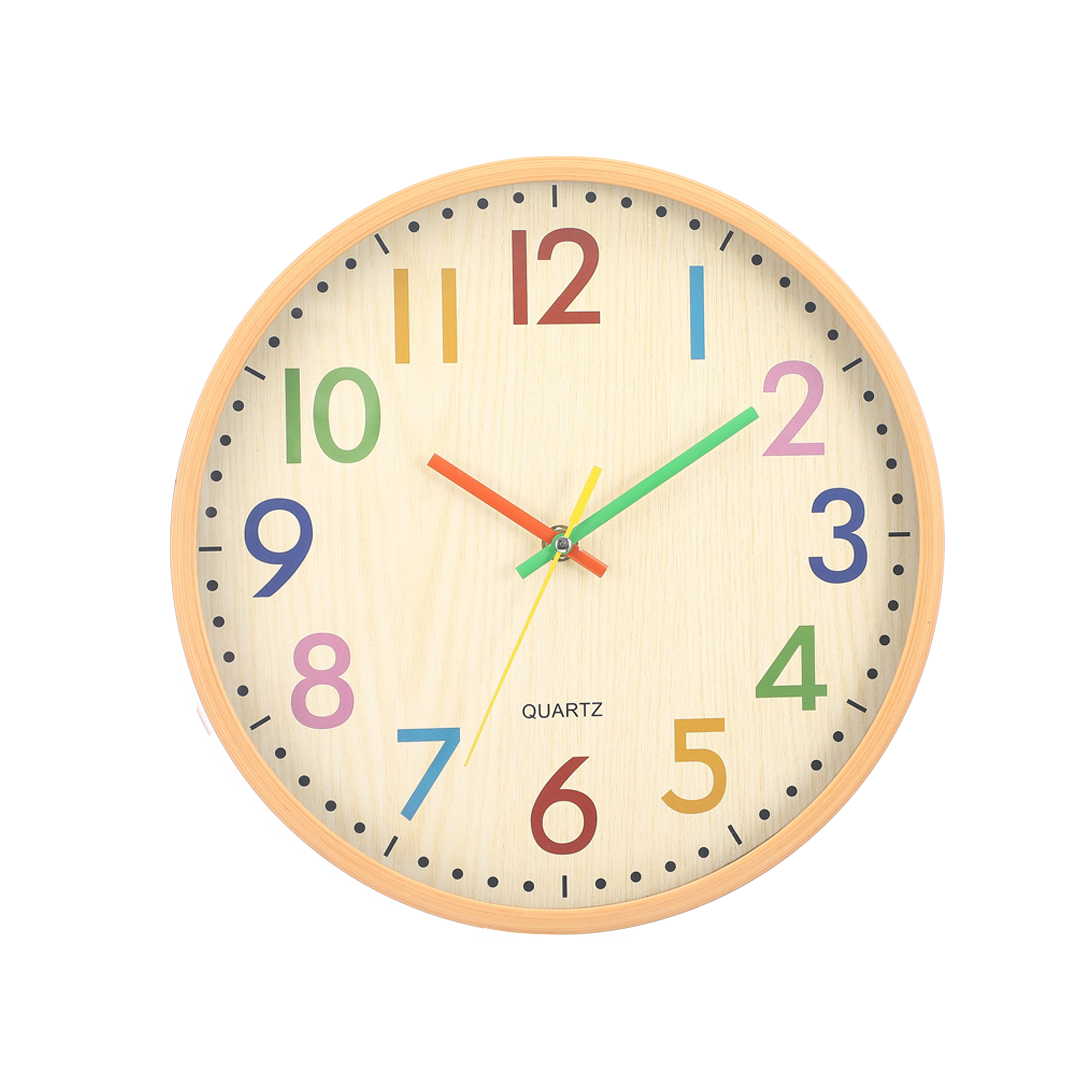 Playful Palette Wall Clock