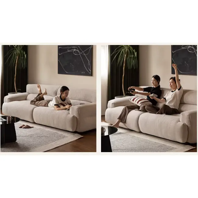 Toren 4 Seater Sofa - Camel - 6
