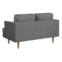 Soma 2 Seater Sofa - Dark Grey (Scratch Resistant) - 6