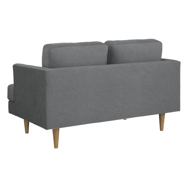 Soma 2 Seater Sofa with Soma Armchair - Dark Grey (Scratch Resistant) - 7