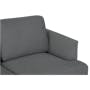 Soma 2 Seater Sofa with Soma Armchair - Dark Grey (Scratch Resistant) - 9