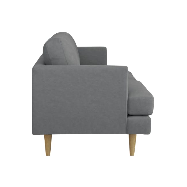 Soma 3 Seater Sofa with Soma 2 Seater Sofa - Dark Grey (Scratch Resistant) - 10