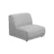 Milan 4 Seater Extended Sofa - Slate (Fabric) - 7