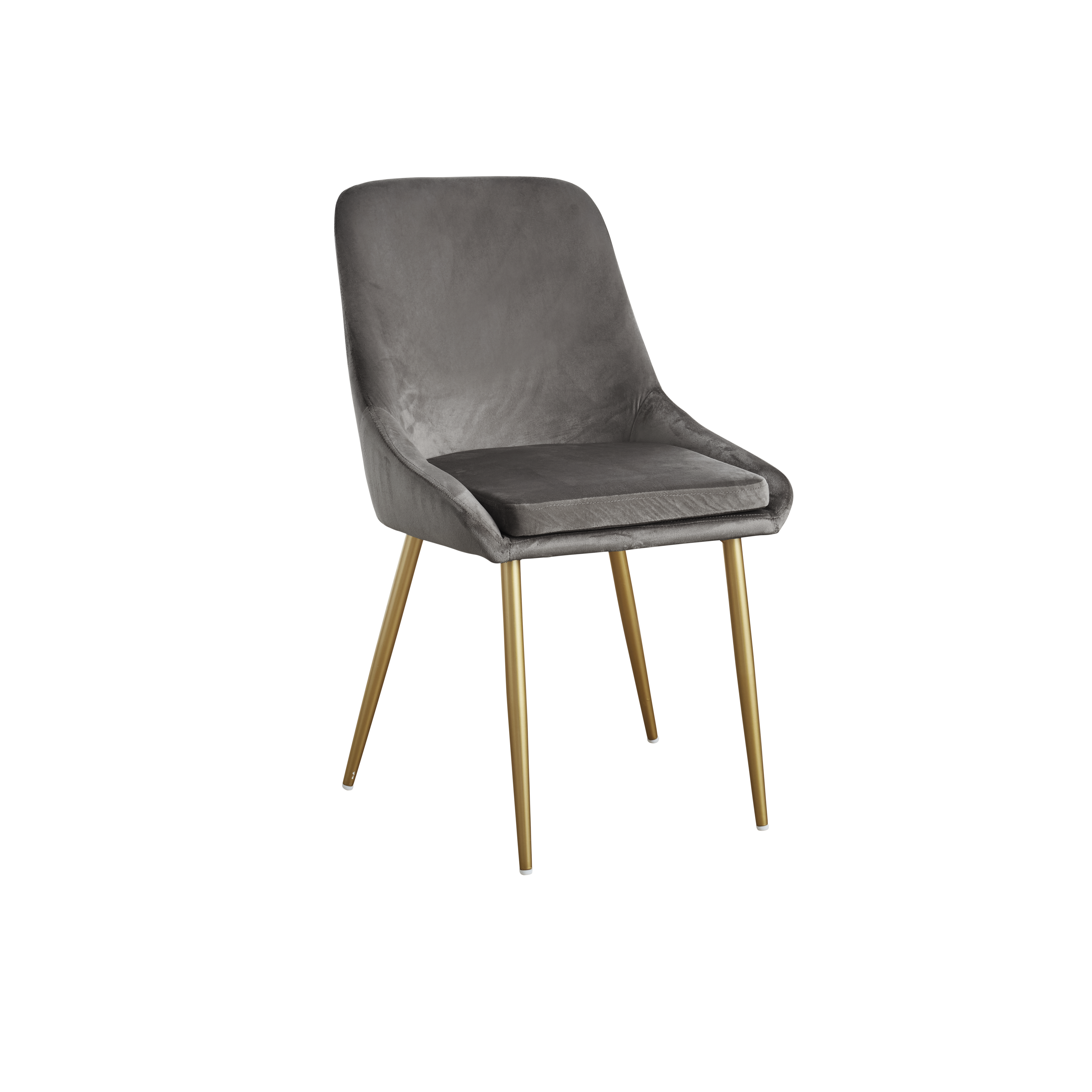 Raen Dining Chair - Warm Grey (Velvet)