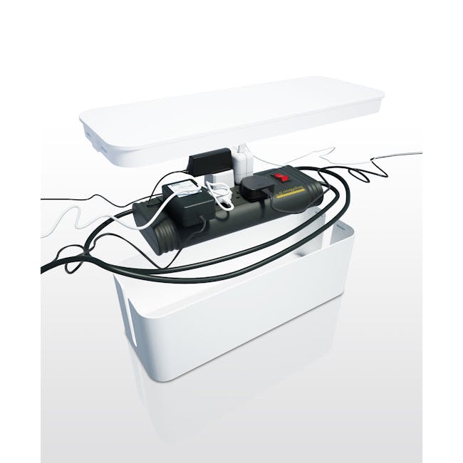 Bluelounge CableBox - White - 4