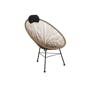 Acapulco Lounge Chair - Natural - 3