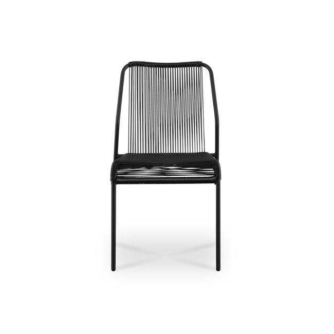 Kashton Outdoor Chair - Black - 2