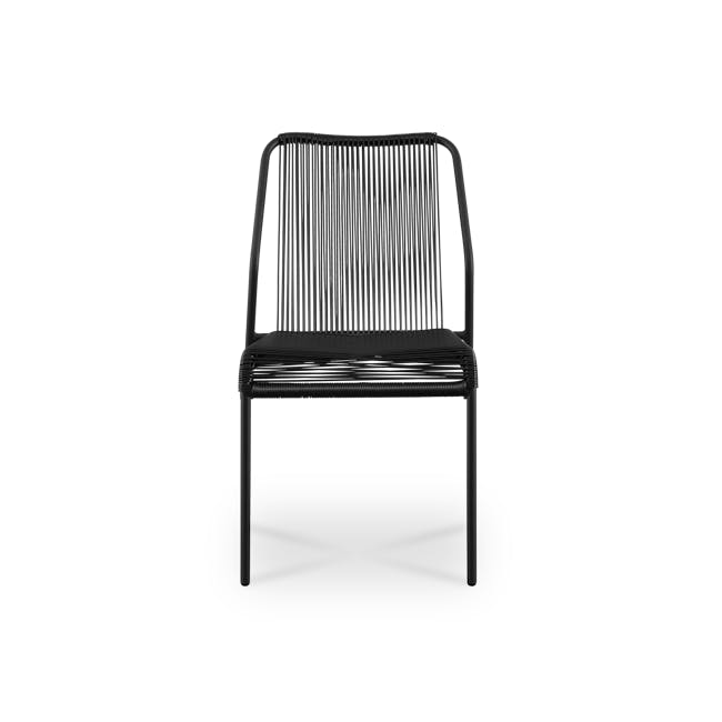Kashton Outdoor Chair - Black - 1