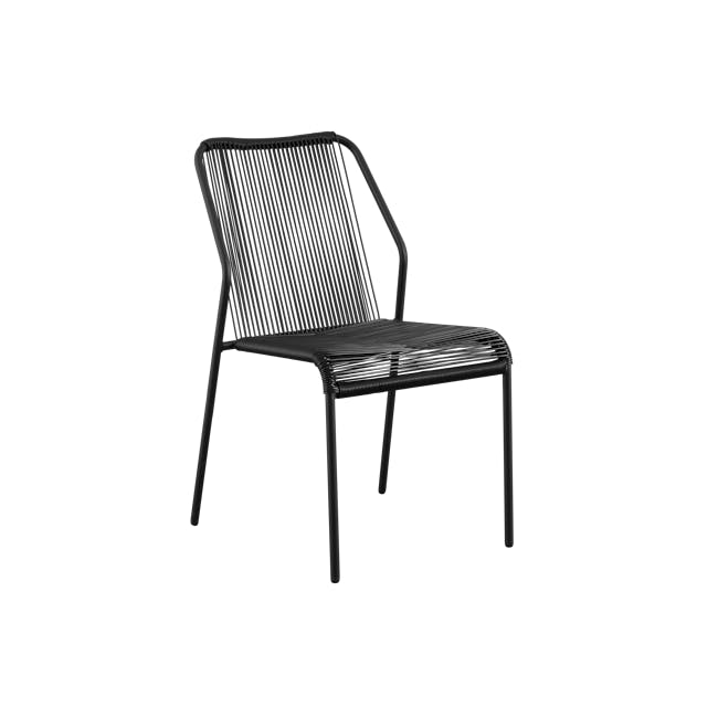 Kashton Outdoor Chair - Black - 0