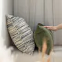 Nella Textured Linear Cushion - Mono - 7