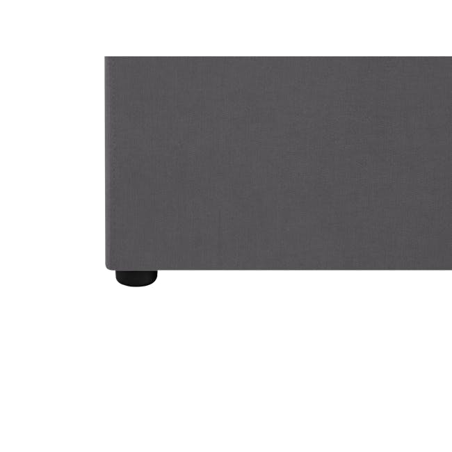 Nolan Queen Storage Bed - Hailstorm - 11