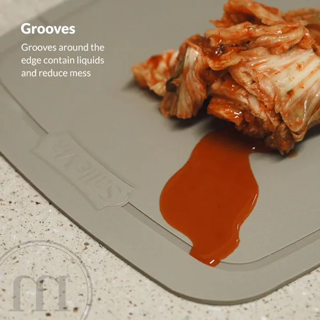 SalleMa Premium TPU Cutting Board (Peach) - 8