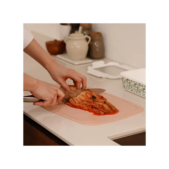 SalleMa Premium TPU Cutting Board (Peach) - 2