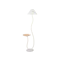 Freely Floor Lamp with Side Table - Ivory