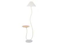 Freely Floor Lamp with Side Table - Ivory