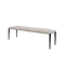 Jorge Bench 1.5m - Beige (Faux Leather)