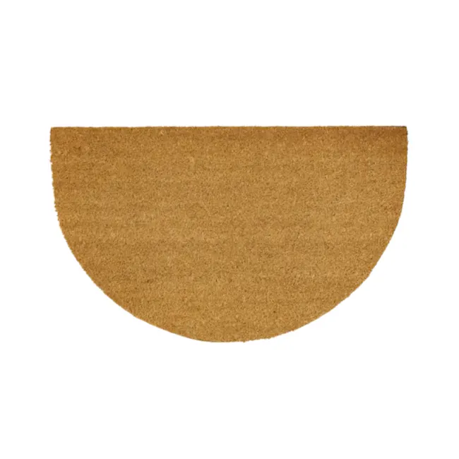 Semicircle Coir Door Mat - 5 - Barefoot, eco-friendly, sustainable, natural, organic, biodegradable, compostable