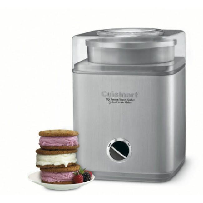 Cuisinart Indulgence 2-quartz Frozen Yogurt - Sorbet & Ice Cream Maker - 2