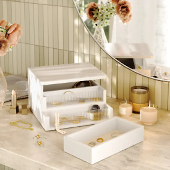 Malibu Storage Box - White - 19