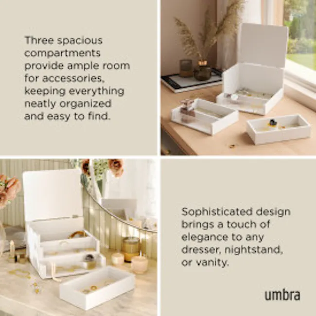 Malibu Storage Box - White - 14