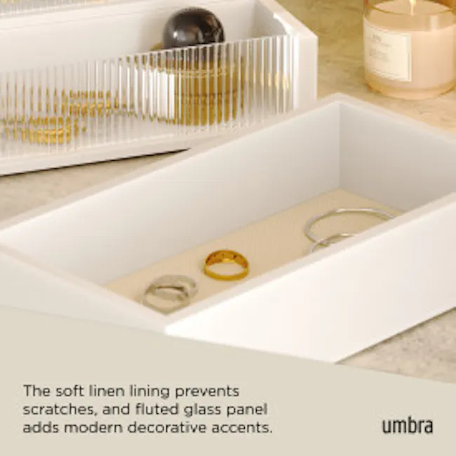 Malibu Storage Box - White - 15