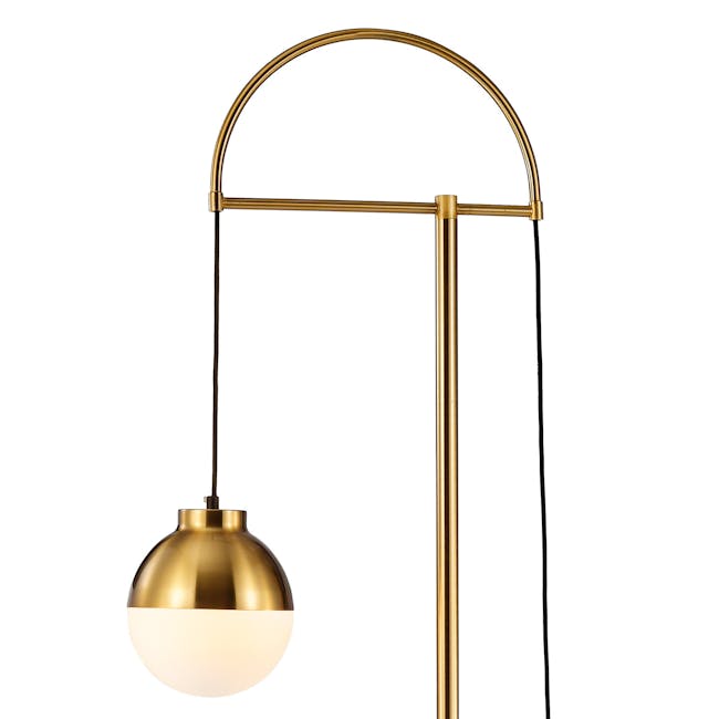 Inga Floor Lamp - Brass - 1