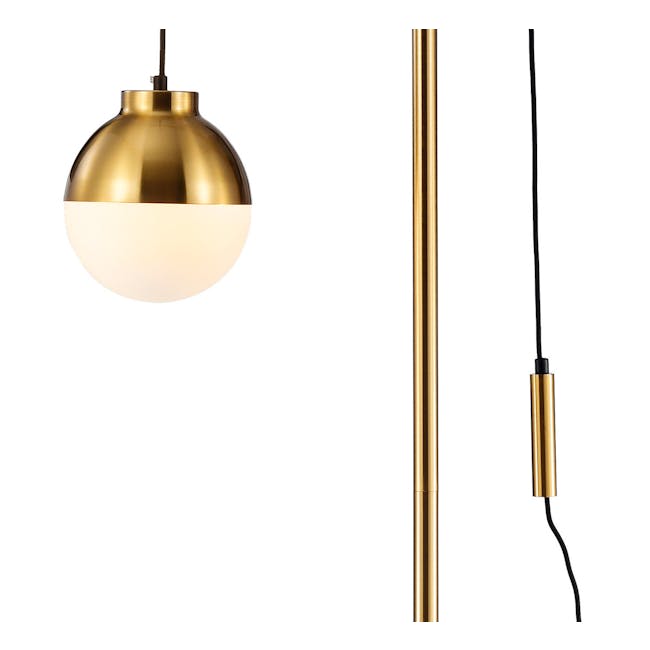 Inga Floor Lamp - Brass - 2