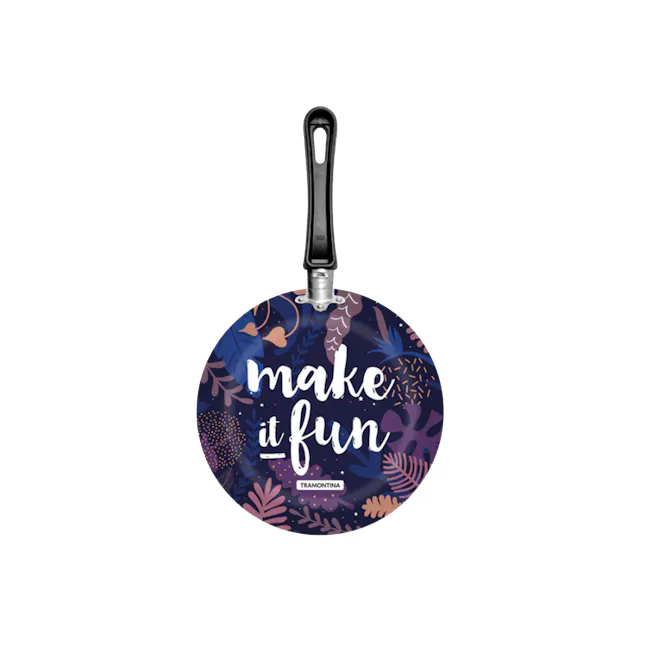 Tramontina Vivacor 24cm Non-Stick Frying Pan (Blue) - 1