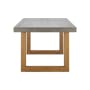 Titus Concrete Dining Table 1.8m (Solid Wood Legs) - 3